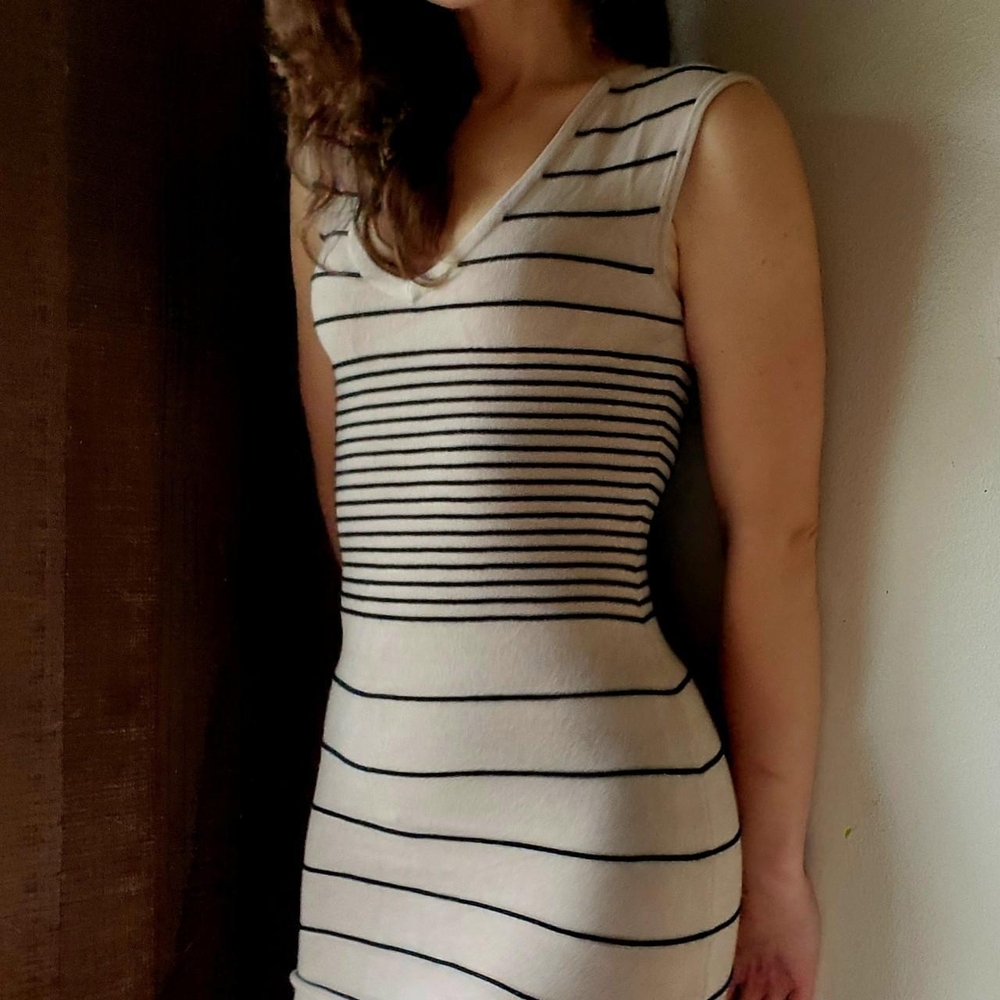 Vintage Early 00s BeBe Bodycon Knit Dress